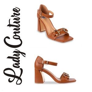 🐘 Lady Couture Ninety Union Blocked Heel Shoes